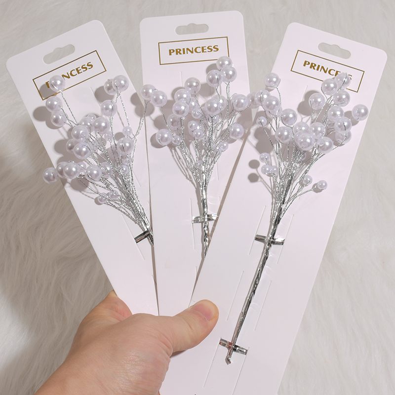 Florist Supply Bulk - ใหม่ Mini Pearl ดอกไม้ลูกปัดเจ้าสาวช่อดอกไม้งานแต่งงานบอลลูนเค้ก DIY Party