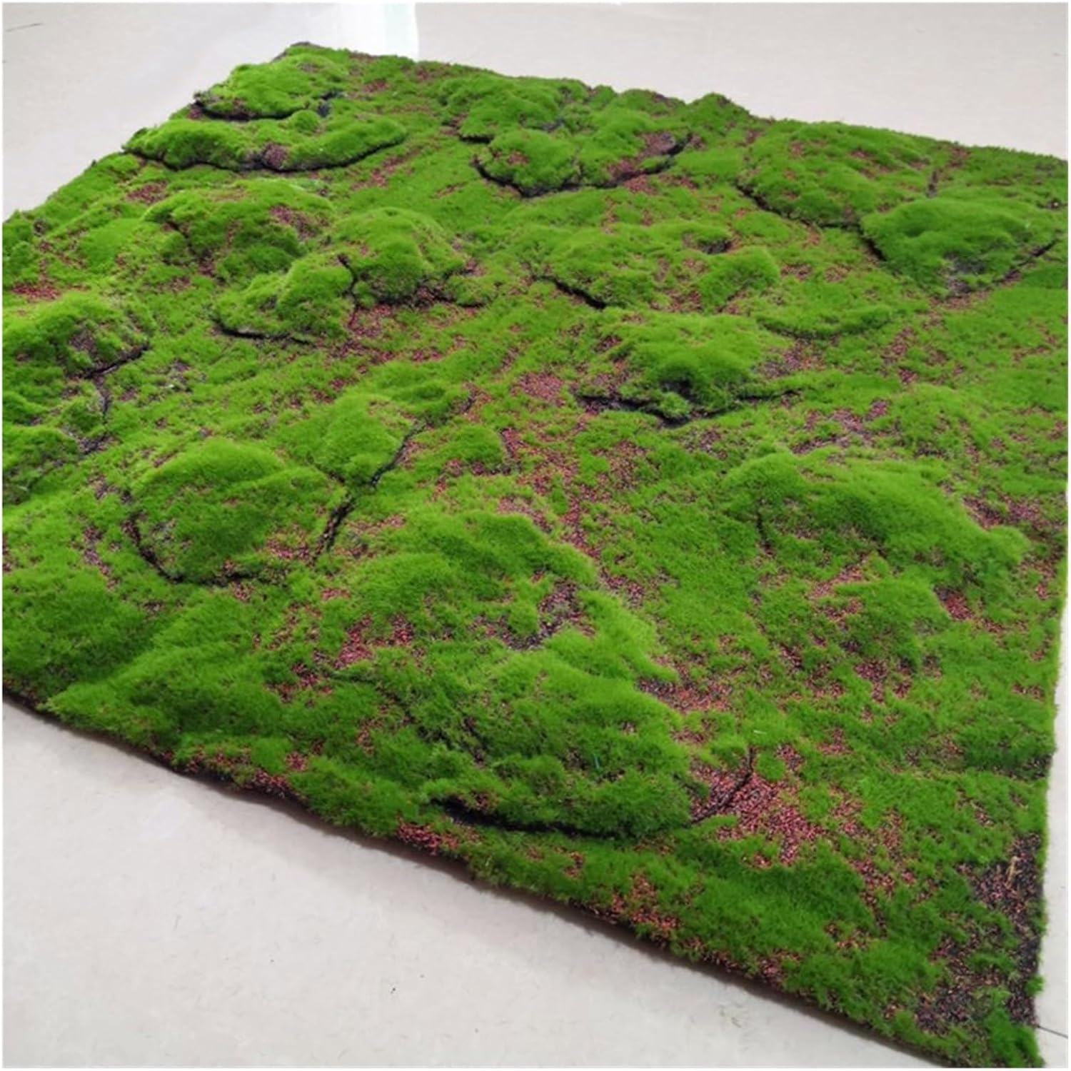 Preserved Moss Sheet - แผ่นมอสเทียม พรมหญ้าเทียม DIY หญ้าสังเคราะห์ แผ่นหญ้าเทียมสำหรับจัดสวน พรมปูพื้นสำหรับสวน