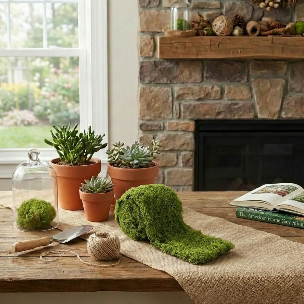 แผ่นมอสเทียม, ผ้าปูโต๊ะมอสเทีย - Preserved Moss Sheet บทวิจารณ์และราคา