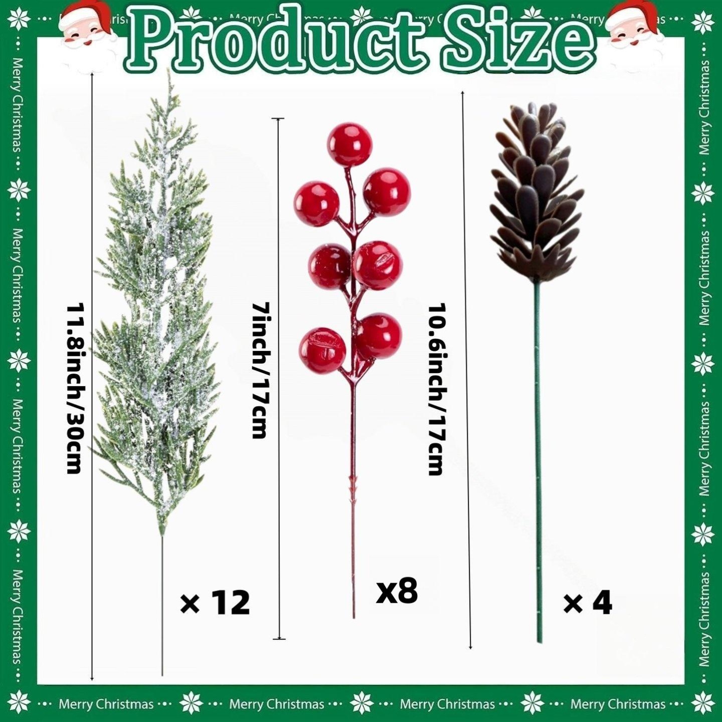 กิ่งไม้สนประดับตกแต่งหิมะคริสต - Florist Supply Bulk บทวิจารณ์และราคา