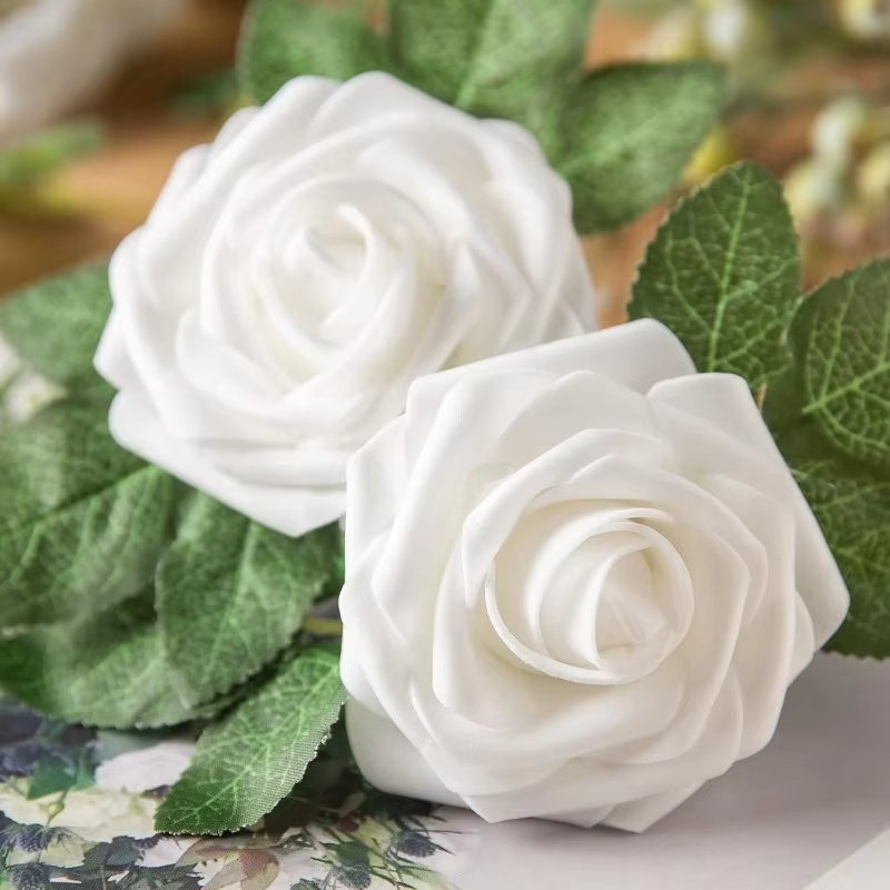 ดอกกุหลาบโฟมประดิษฐ์ 50/5 ชิ้น - Florist Supply Bulk บทวิจารณ์และราคา