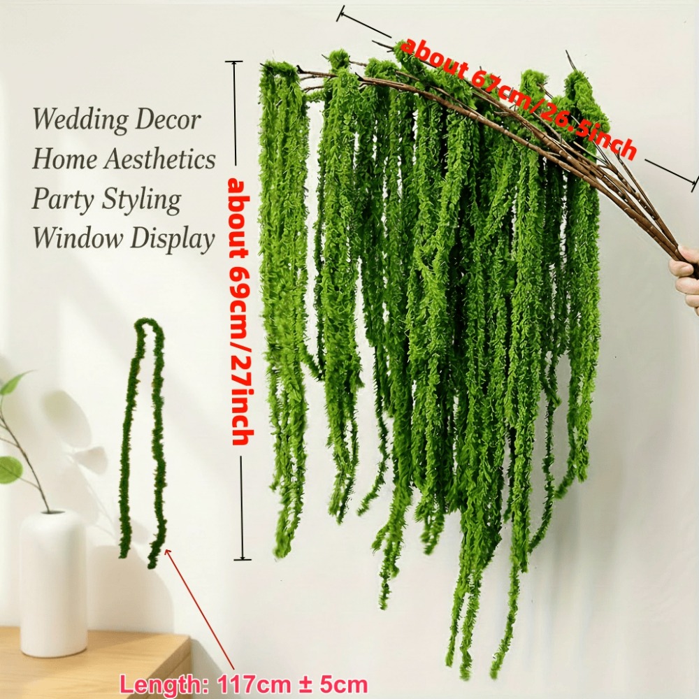 ชุดดอกอะมาแรนธัสประดิษฐ์ 4 ชิ้ - Preserved Moss Sheet บทวิจารณ์และราคา