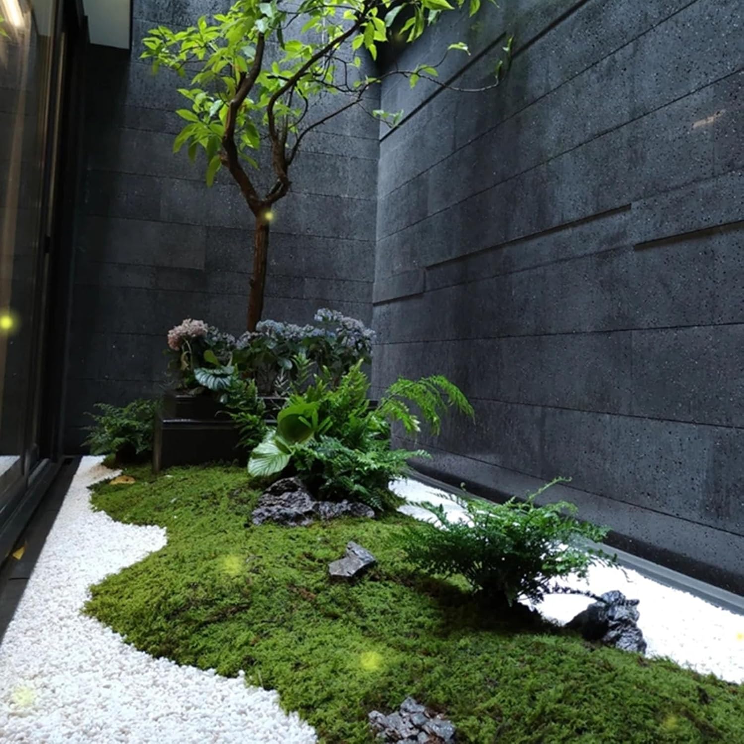 แผ่นมอสเทียม พรมหญ้าเทียม DIY  - Preserved Moss Sheet บทวิจารณ์และราคา