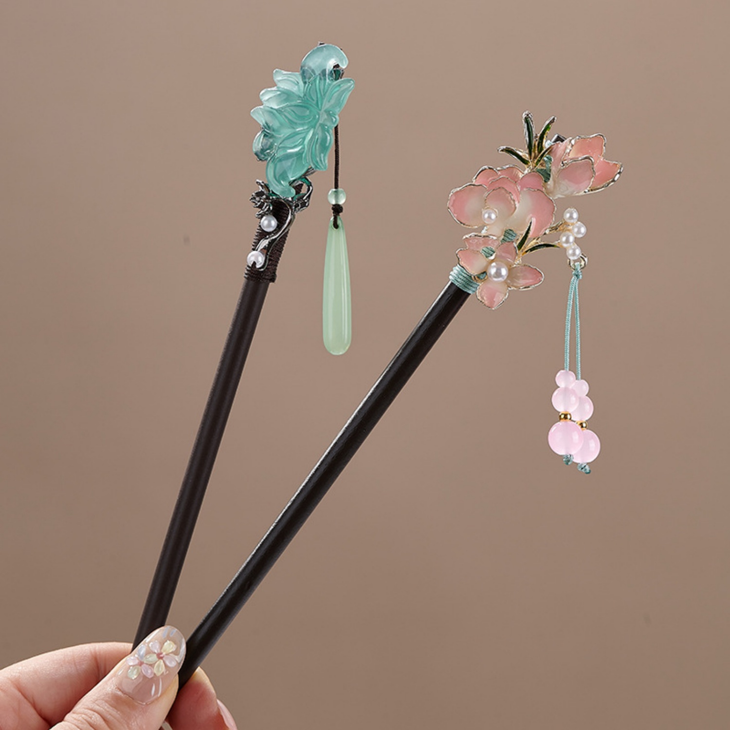 กิ๊บติดผมลายดอกไม้สไตล์วินเทจส - Supply Florist บทวิจารณ์และราคา