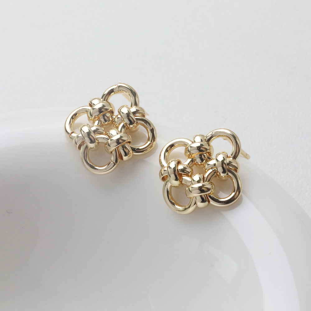 4PCS Dainty ดอกไม้ EAR Studs ต - Supply Florist บทวิจารณ์และราคา