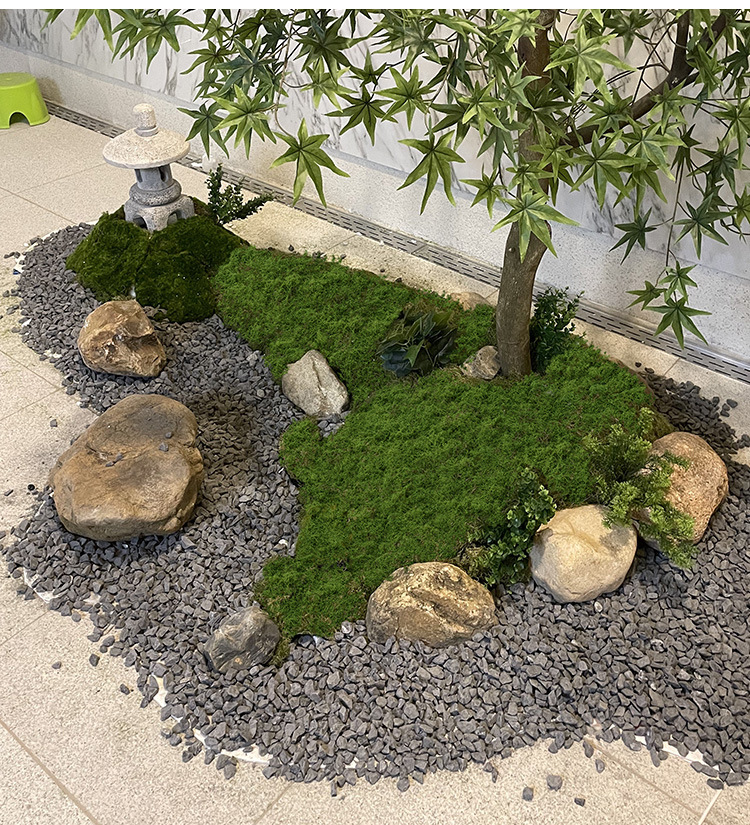 เส้นใยมอสเทียม มอสสนามหญ้า คน  - Preserved Moss Sheet บทวิจารณ์และราคา