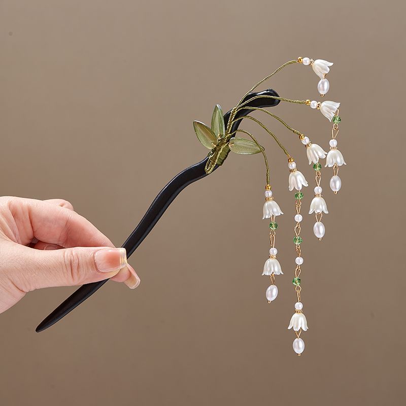 กิ๊บติดผมไม้รูปดอกไม้สไตล์วินเ - Supply Florist บทวิจารณ์และราคา
