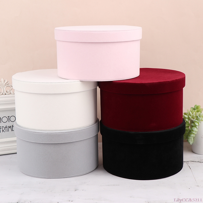 กํามะหยี่รอบดอกไม้กล่องของขวัญ - Florist Flower Supply บทวิจารณ์และราคา