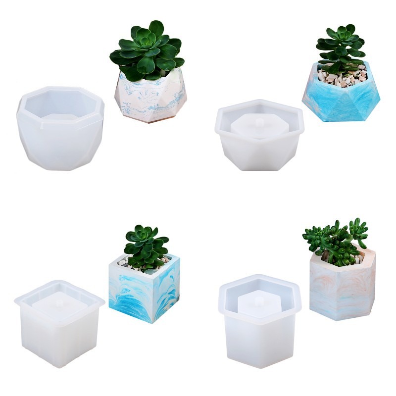 แม่พิมพ์ซิลิโคนสำหรับกระถางต้น - Florist Supply Vases บทวิจารณ์และราคา