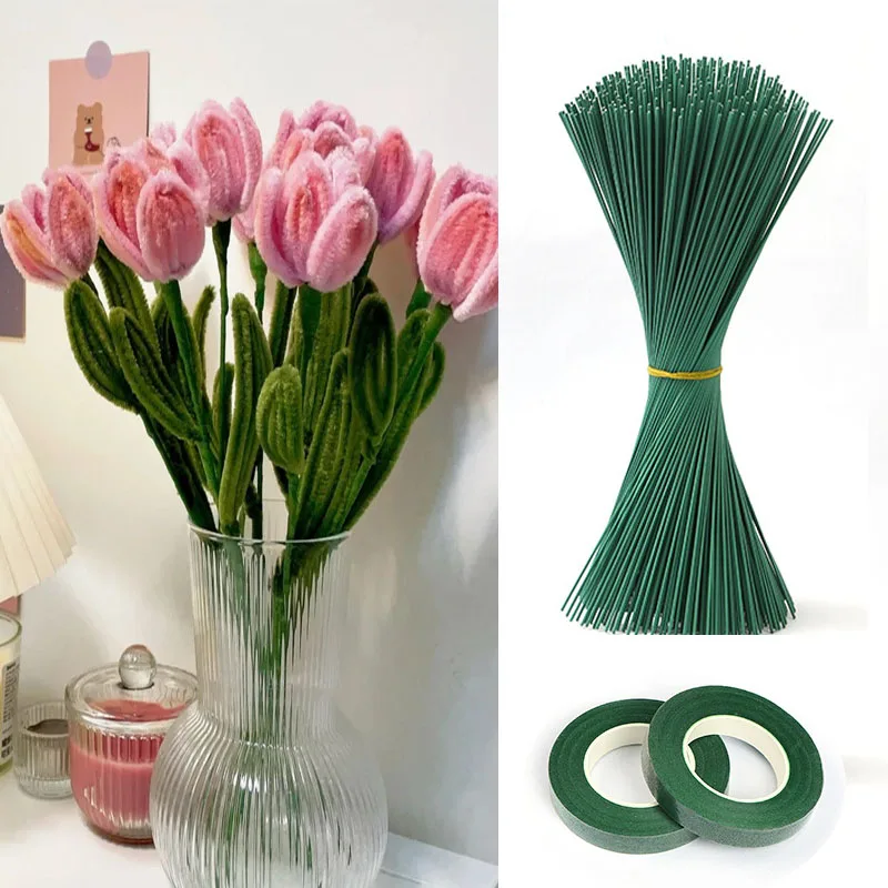 ประดิษฐ์ดอกไม้ Stem ลวดดอกไม้  - Florist Supply Bulk บทวิจารณ์และราคา