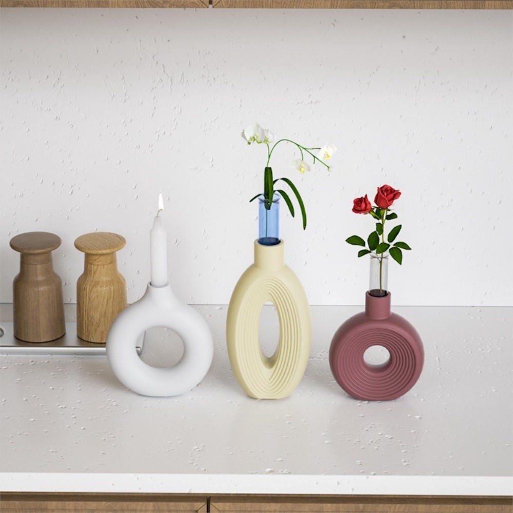 แม่พิมพ์แจกันซิลิโคนลายวงรีแบบ - Florist Supply Vases บทวิจารณ์และราคา