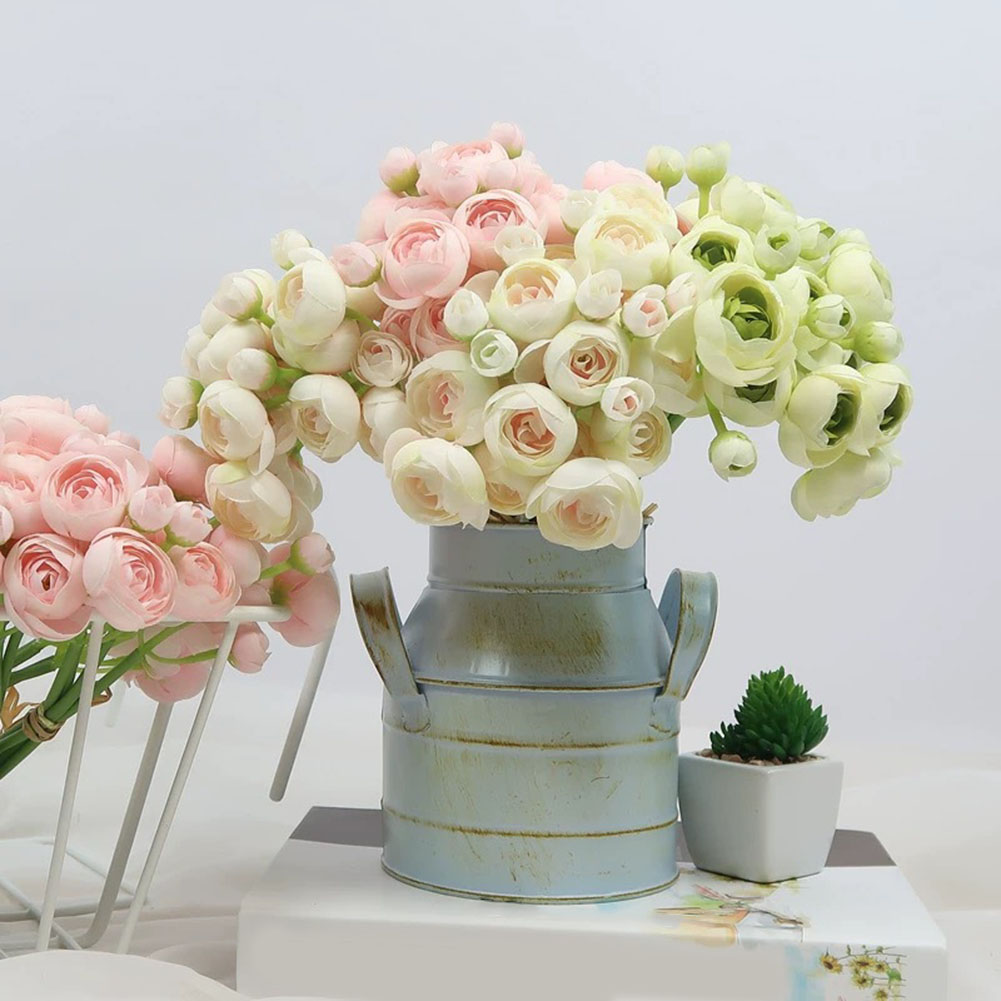 ดอกไม้ประดิษฐ์รูปดอกแรนนันคูลั - Florist Supply Bulk บทวิจารณ์และราคา
