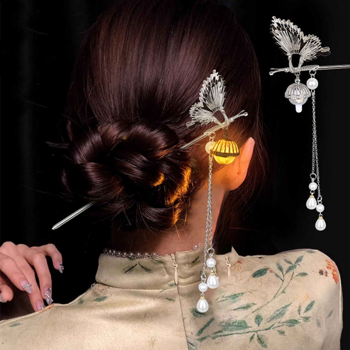 Luminous ดอกไม้ Hairpin สําหรั - Supply Florist บทวิจารณ์และราคา