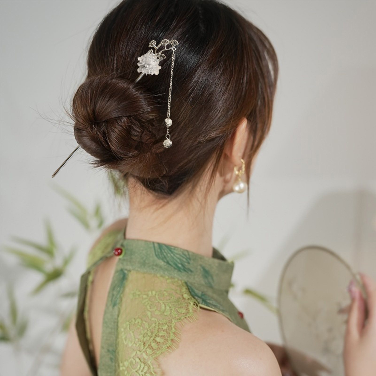 กิ๊บติดผมรูปดอกไม้สุดหรู วัสดุ - Supply Florist บทวิจารณ์และราคา