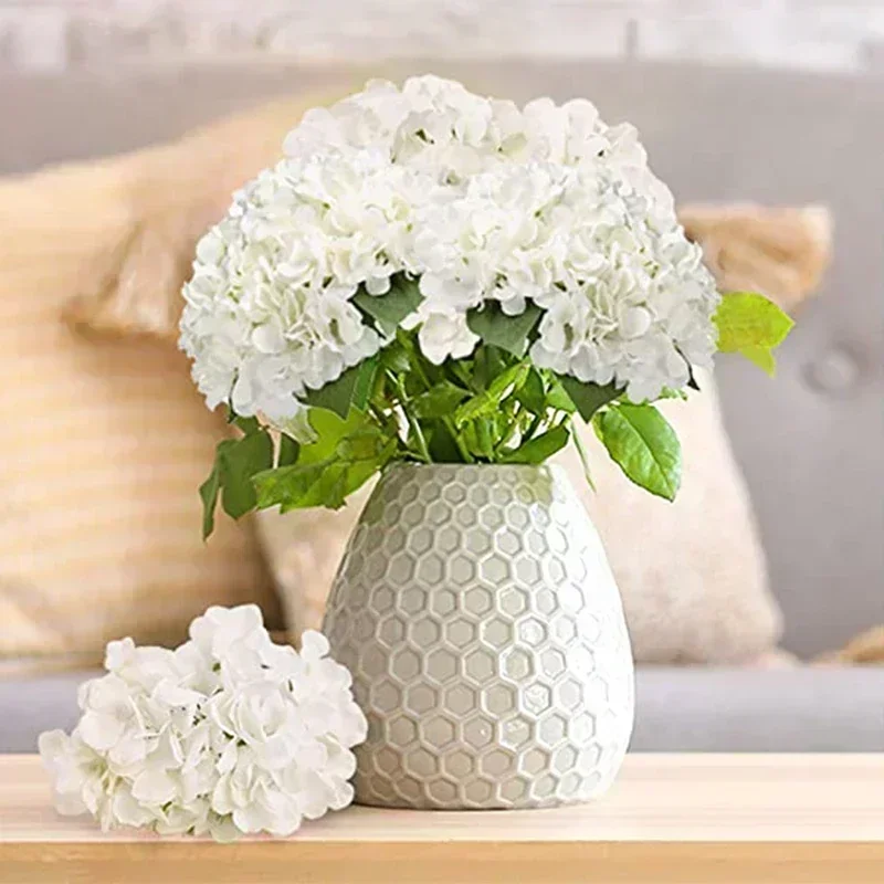 50 ชิ้นไฮเดรนเยียประดิษฐ์ดอกไม - Florist Supply Bulk บทวิจารณ์และราคา