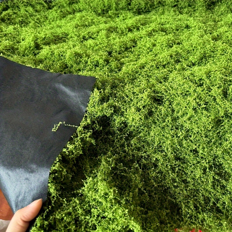 แผ่นมอสเทียมสำหรับตกแต่งลานกลา - Preserved Moss Sheet บทวิจารณ์และราคา