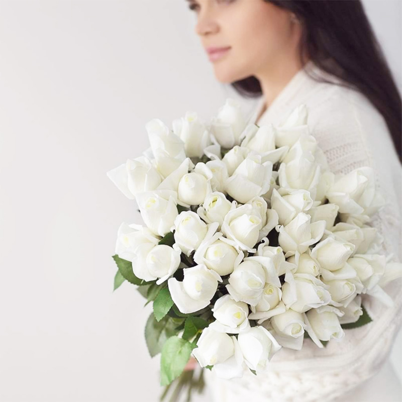 7 Pcs Real Touch สาขา Stem Lat - Florist Supply Bulk บทวิจารณ์และราคา