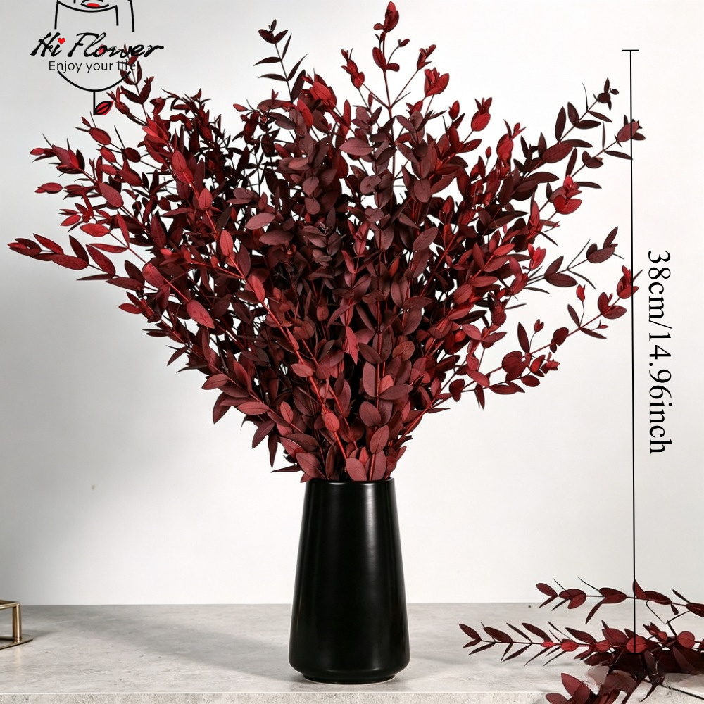 ดอกไม้แห้งธรรมชาติ ช่อดอกยูคาล - Florist Supply Vases บทวิจารณ์และราคา