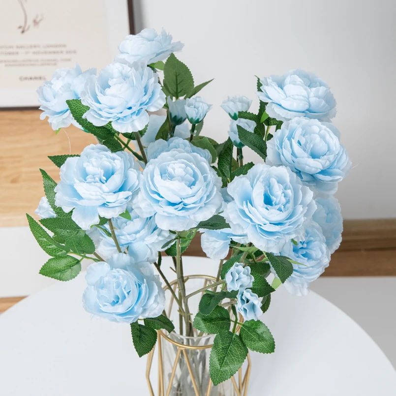 ช่อดอกกุหลาบปลอมก้านยาว 5/10 ช - Florist Supply Bulk บทวิจารณ์และราคา