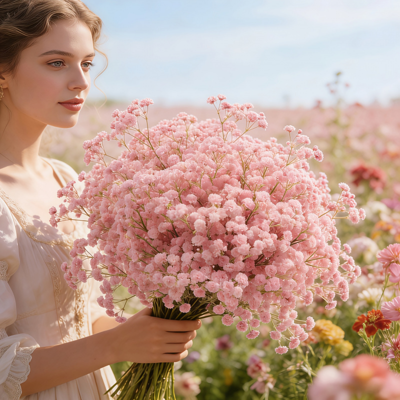 ช่อดอกยิปโซฟิลลาสีชมพู 130 ก้า - Florist Supply Bulk บทวิจารณ์และราคา